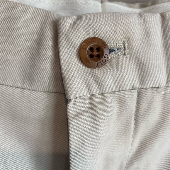 Vintage Polo Golf Khaki Short 8.5" inseam Crest 38 - Picture 8 of 10